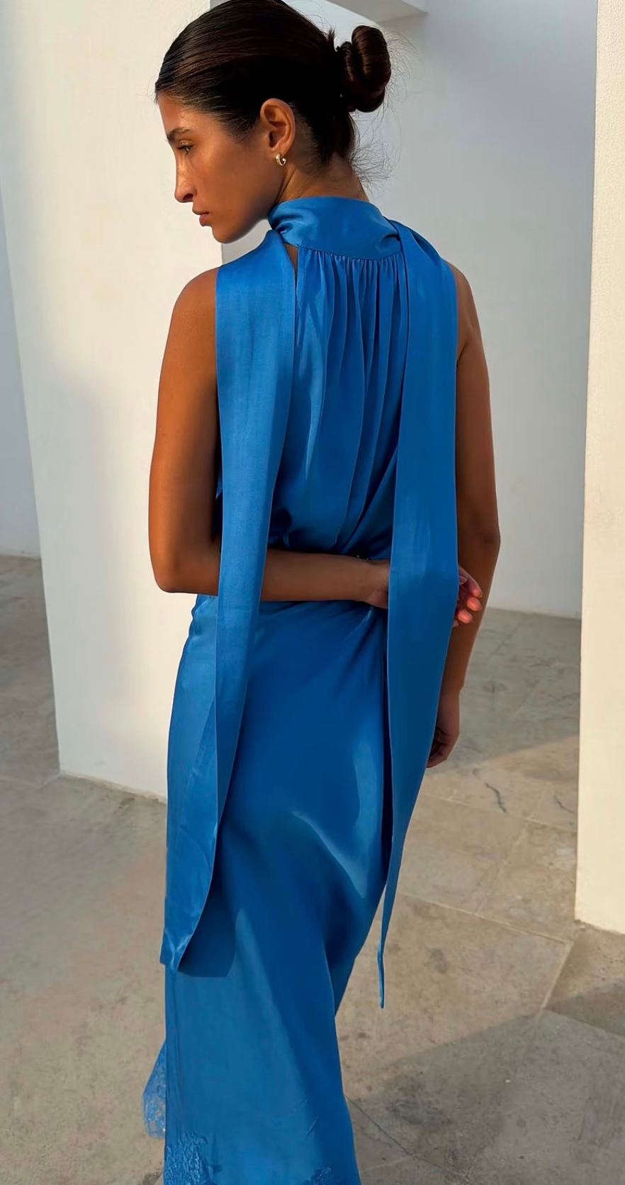 Never Fully Dressed Cobalt Lily Top - Image 2