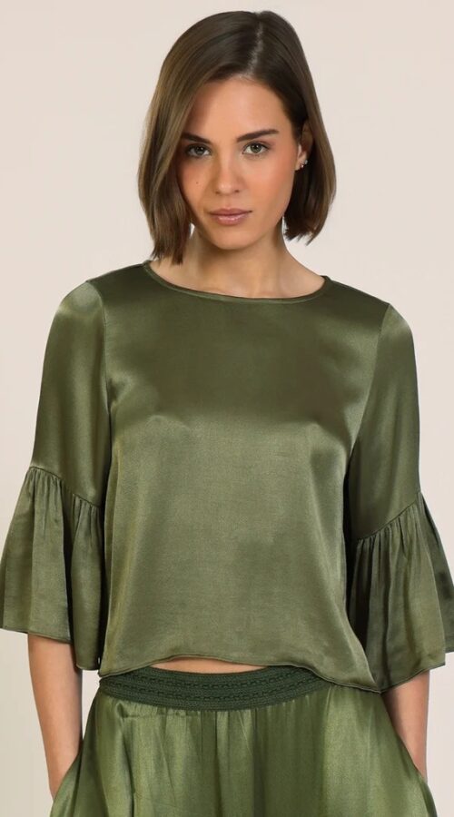 Traffic People Truce Top - Green