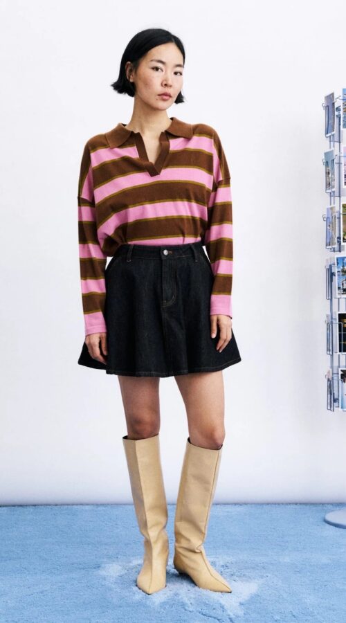 Frnch Kaiken Rose Sweater