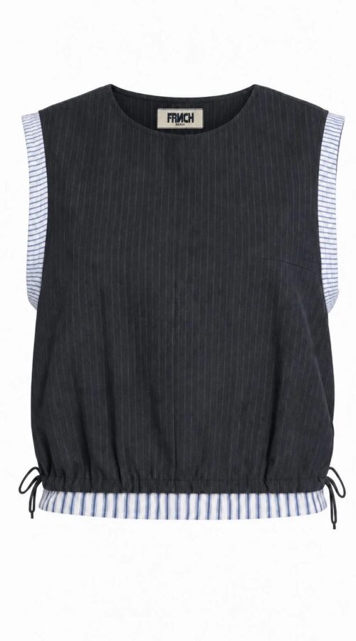 Frnch Grey Busan Top